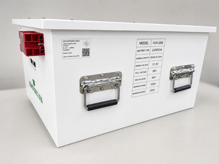 Vishvatronics Urja 51.2V 200AH ESS Lithium Battery Pack - Image 4